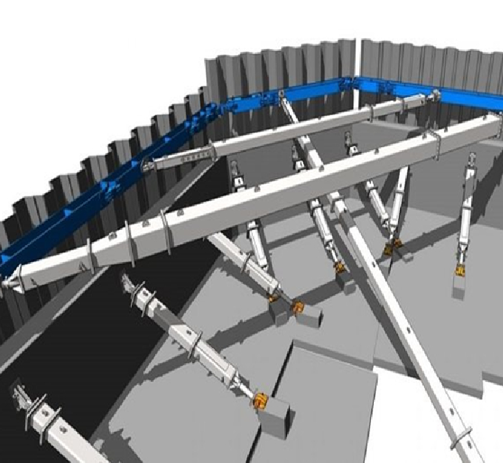 An image of expert temporary works carried out by Bolt Structures