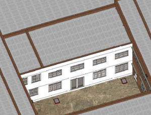 Two storey extension of Grimsdyke school