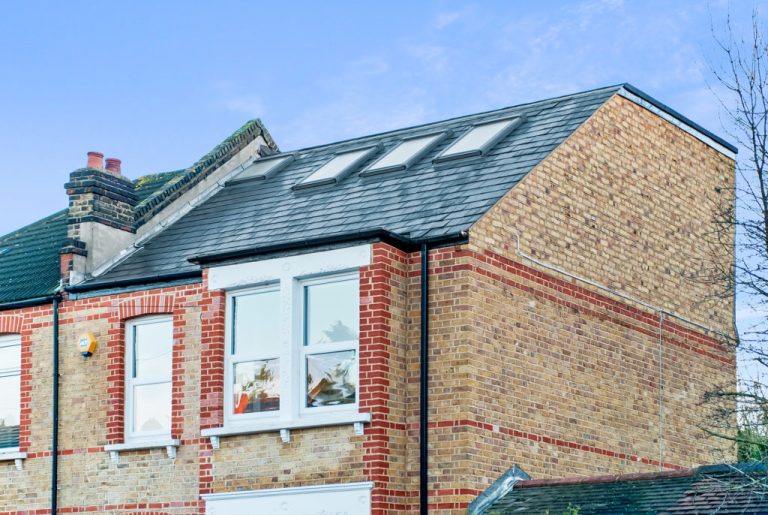 Hip to gable dormer loft conversion