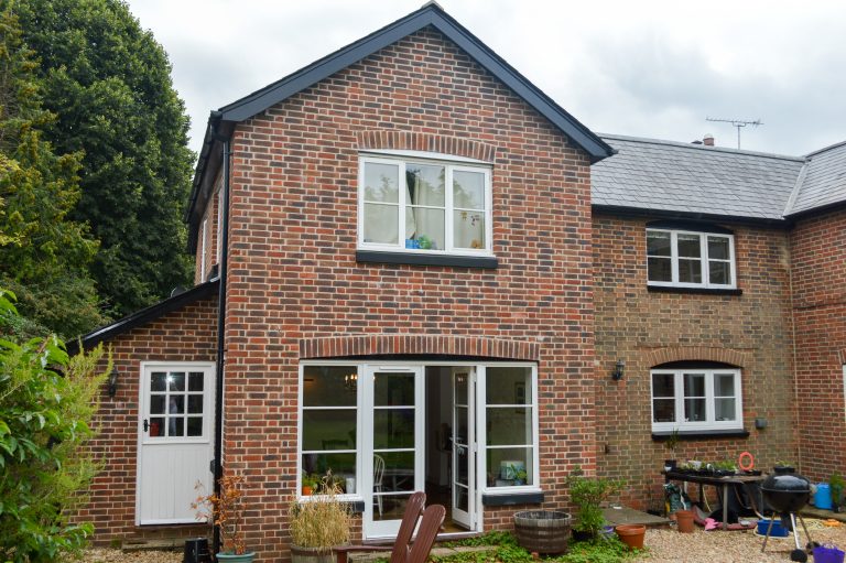 Double storey rear extension