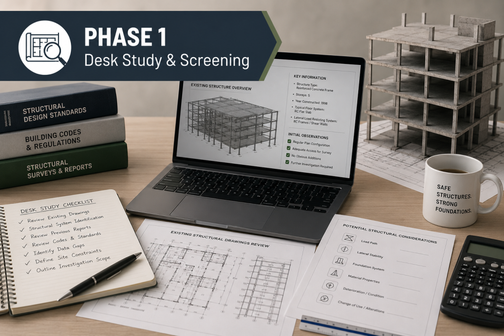 Phase 1 — Desk Study & Screening​