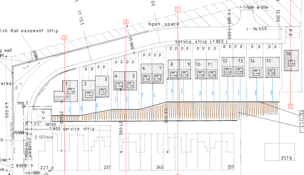 Gainsborough, New build 16 houses