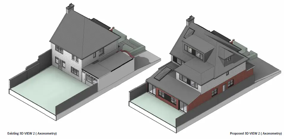 London- Double storey extensions and alterations