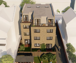 London, Top floor Vertical extension